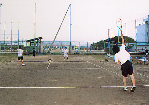 テニスコート（ソフトテニス部）